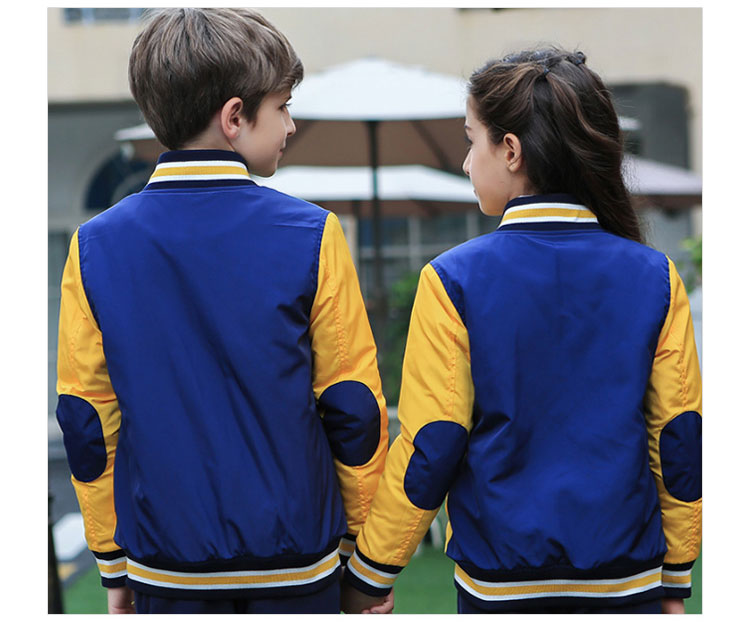 Chándal de ropa deportiva de entrenamiento uniforme de escuela primaria de invierno personalizado al por mayor