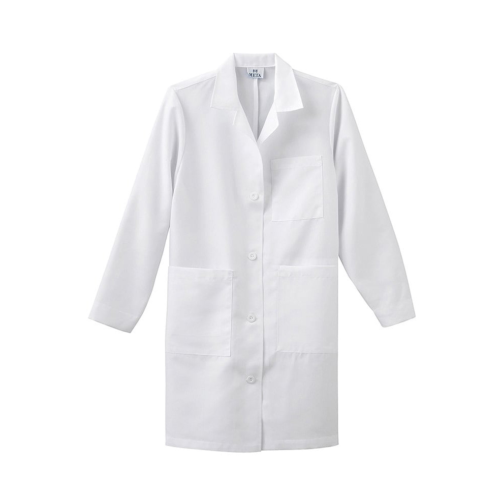 Uniformes de hospital Lavable Enfermería Scrubs Doctor Lab Coat White