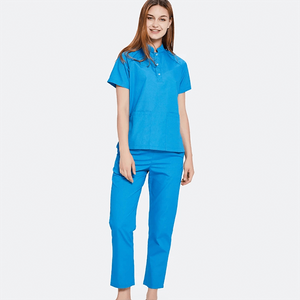 Conjunto de ropa de trabajo de enfermera para mujer Uniforme de trabajo con pantalón y top