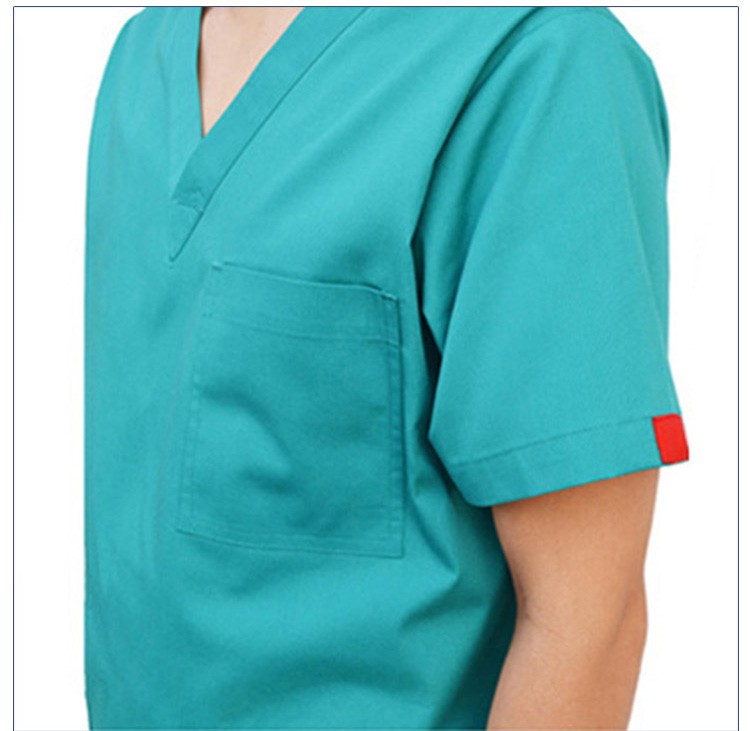 Uniforme de enfermera de hospital con diseño personalizado de 2 piezas, uniformes médicos de enfermería
